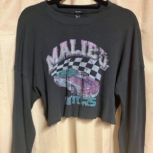 Long Sleeved Cropped Top